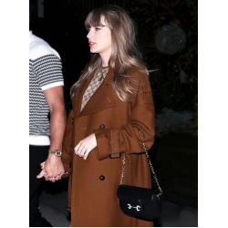 Taylor Swift Brown Trench Coat